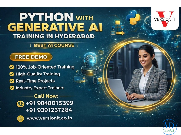 Python with Gen AI Training in Hyderabad Overview