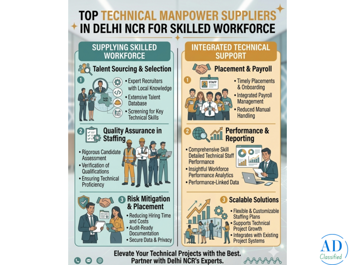 Technical Manpower Suppliers in Delhi NCR