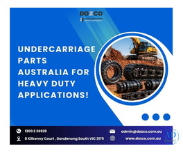 Premium Undercarriage Parts Australia for Heavy Equipment