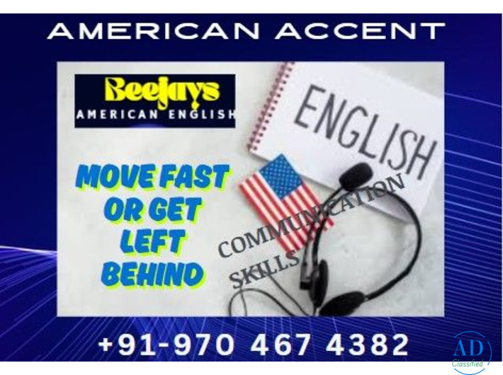 Beejay,s American Accent MasterClassfor S/W Professionals and AI StartupEntrepreneurs