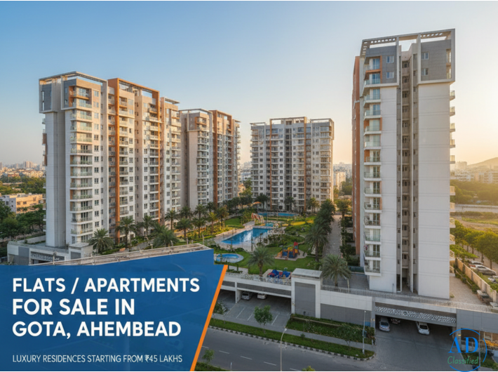 Buy Flats in Gota Ahmedabad | 1, 2, 3 BHK Apartments for Sale