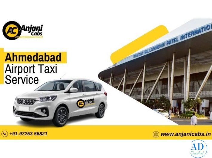 Anjani Cabs – Easy Ahmedabad Airport Taxi Service for Every Trip