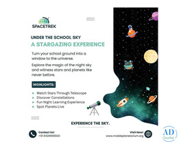 Planetarium Show for Schools & Events – Immersive Space Experience