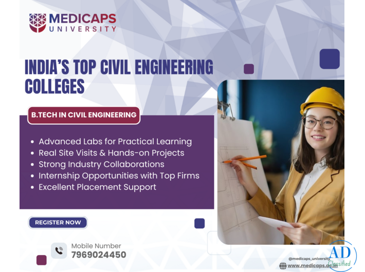 India’s Top Civil Engineering Colleges for Future Engineers | Medicaps