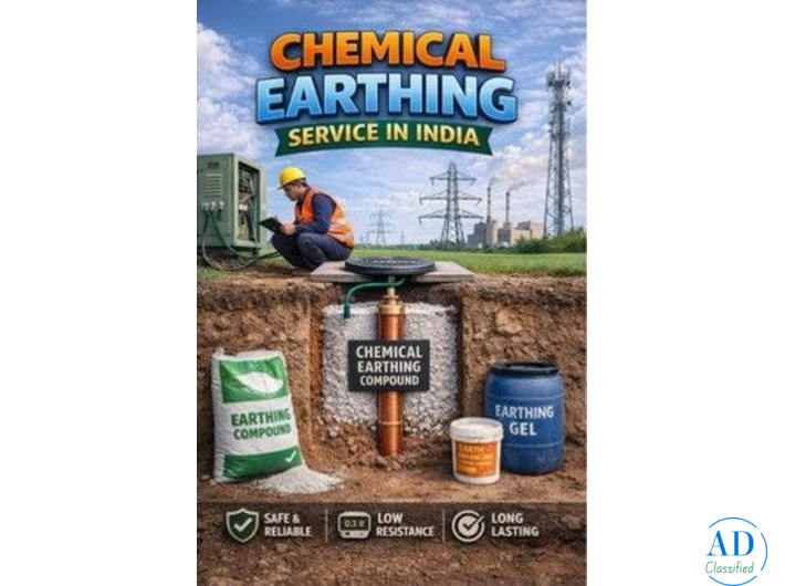 Best Chemical Earthing Service in India- JSR Earthing