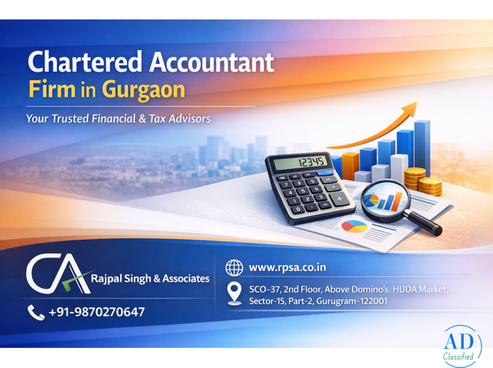 Trusted Chartered Accountant Firm Gurgaon | Tax & Audit Services