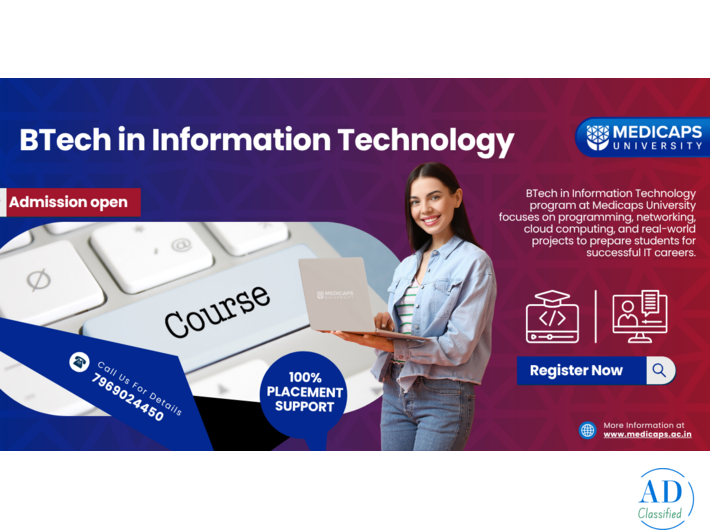 Best BTech in Information Technology College in Indore – Medicaps