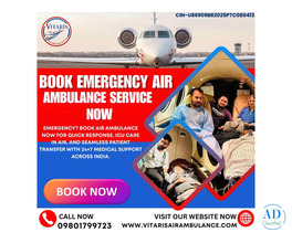 BOOK AIR AMBULANCE SERVICE NOW