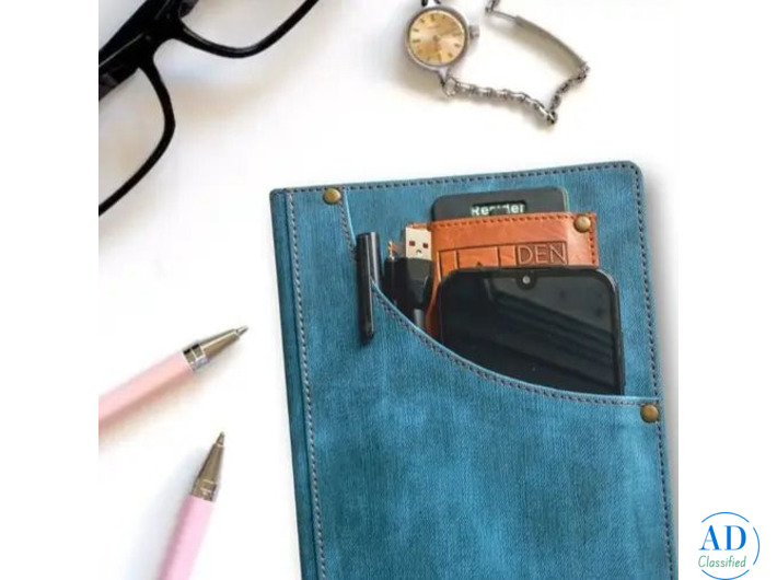 Personalized Travel Diary with Pockets
