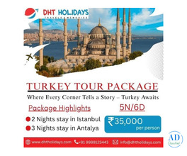 5 Nights 6 Days Turkey Tour Package