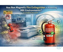 Non Magnetic Fire Extinguisher for MRI Room