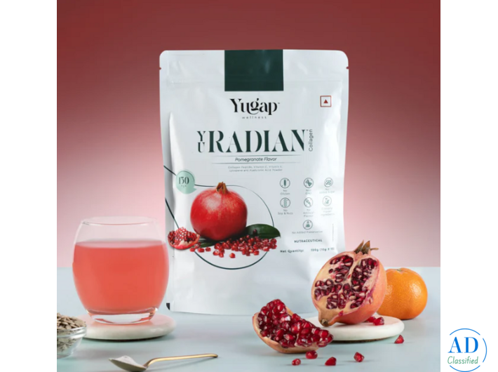 Marine Collagen with Vitamin C for Youthful Skin & Hair Health