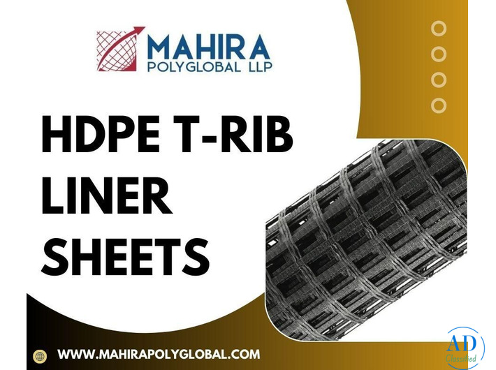 Durable HDPE T Rib Liner Sheets for Concrete Protection