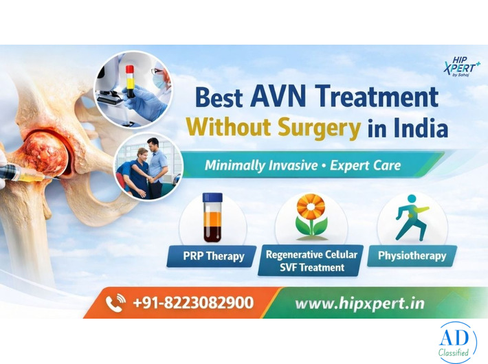 Best AVN Treatment without Surgery in India – HipXpert