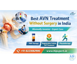 Best AVN Treatment without Surgery in India – HipXpert