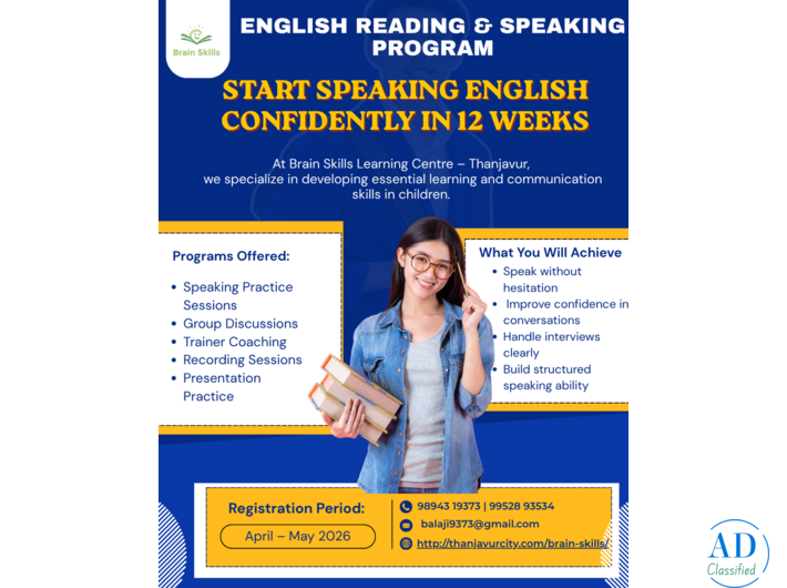 Make Your Child Speak English Confidently in Just 12 Weeks!