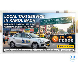 Local Taxi Service in Karol Bagh