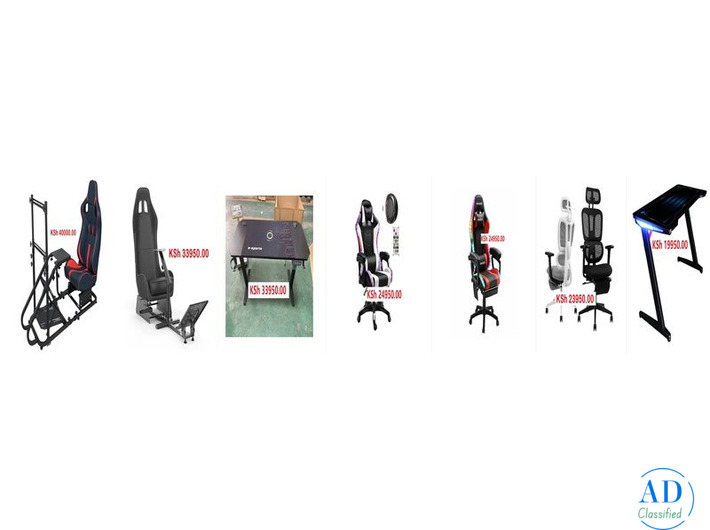 Brand new GAMING CHAIRS and TABLES 40