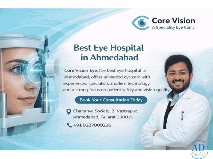 Keep Your Vision Clear with Eye Hospital in Ahmedabad