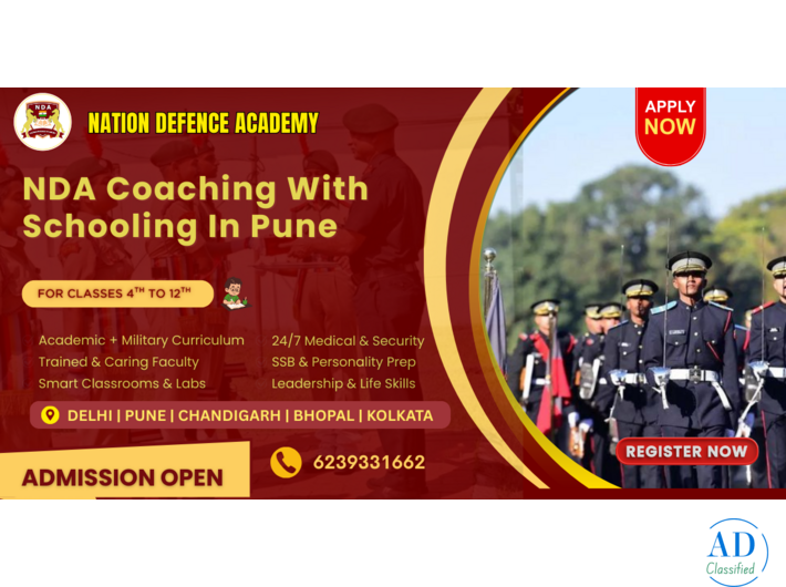 NDA Coaching With Schooling In Pune