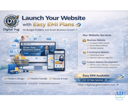 Launch Your Website with Easy EMI Plans – No Budget Problem