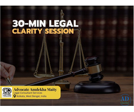 Advocate Anulekha Maity - 30-Min Legal Clarity Session - ₹500 Only