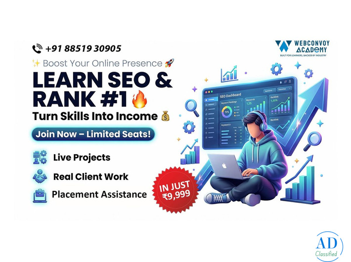 Best SEO course in Noida | Webconvoy Academy