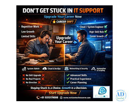 Don’t Get Stuck in IT Support – Upgrade Your Career Now - EvisionTechnoserve
