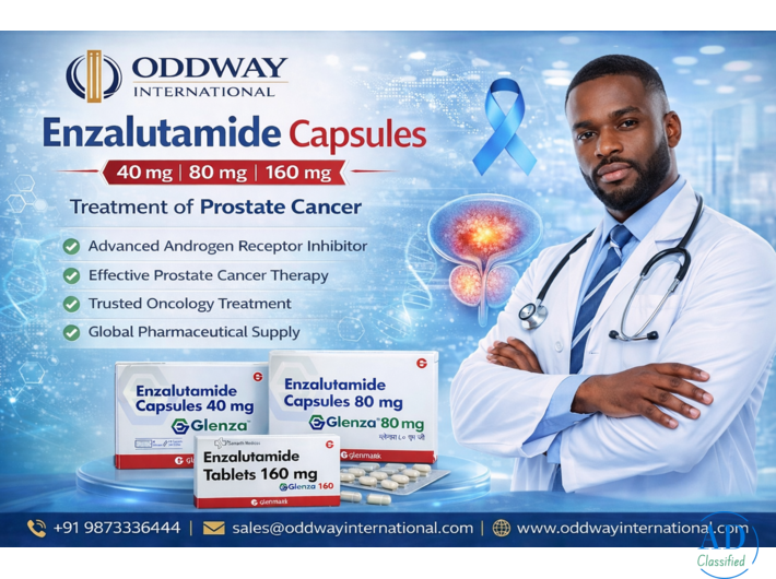 Enzalutamide In Nigeria | Enzalutamide Capsule 160mg In Nigeria - Oddway