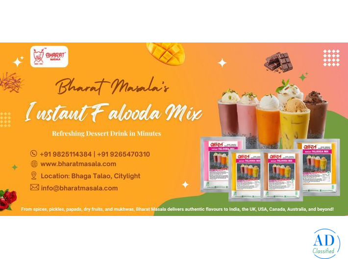 Instant Falooda Mix – Refreshing Dessert Drink in Minutes