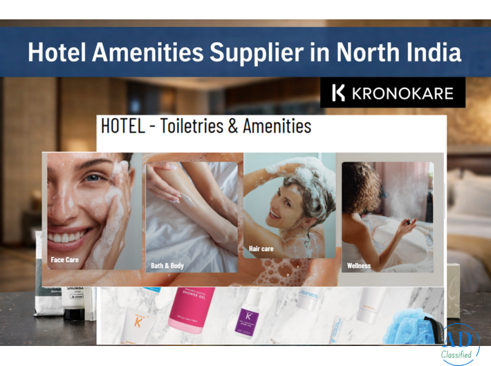 Hotel toiletries supplier in Delhi | kronokare