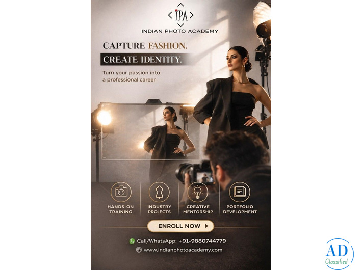 fashion photography institute in Bangalore