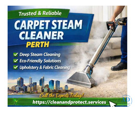 Clean &amp; Protect Services – Trusted &amp; Reliable Carpet Steam Cleaner Perth