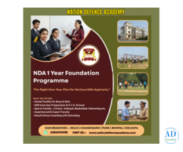 Nda 1 Year Foundation Programme in Pune