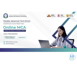 🎓 Online MCA Degree – Assam Don Bosco University