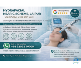 Hydrafacial near C Scheme, Jaipur - Get Quick Glow, Deep Skin Care