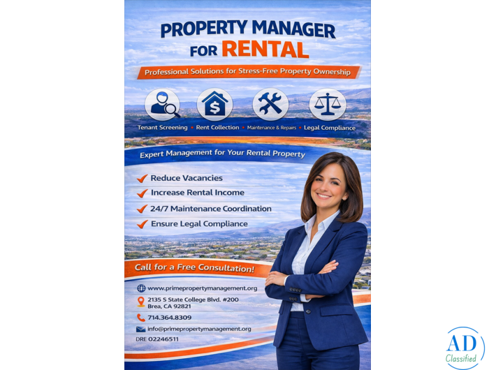 Professional Property Manager for Rental – Stress-Free Management