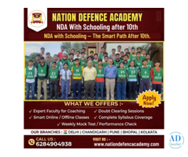 Nda With Schooling After 10Th In Pune