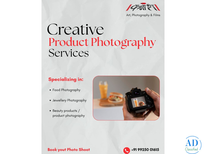 Kalaansh Creative, Creative Product photography Services in satellite, Ahmedabad