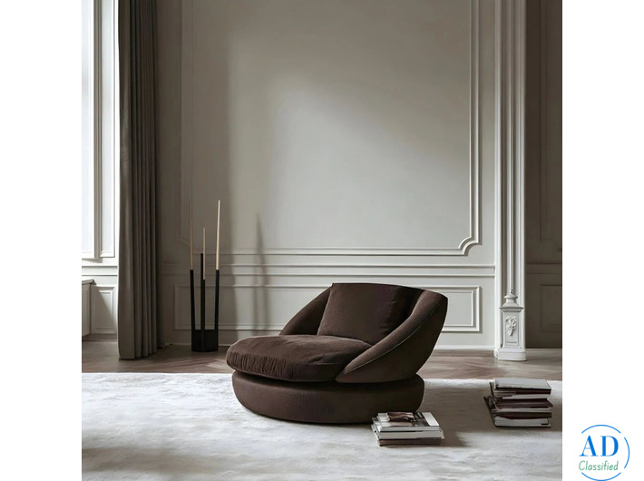 Sienna Velvet Pod Armchair