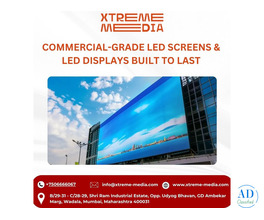 Commercial-Grade LED Screens & LED Displays Built to Last
