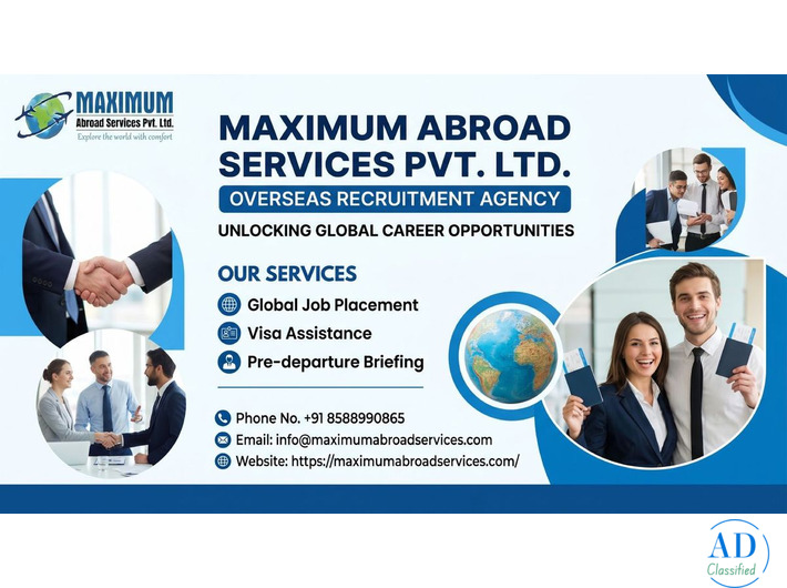 Maximum Abroad Services Pvt. Ltd. – Overseas Recruitment Agency