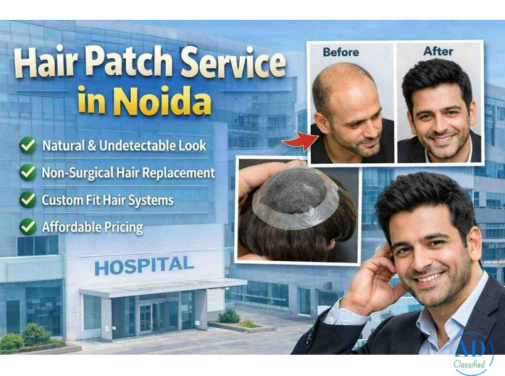 Apolo Hair Studio: Top Hair Patch Service in Noida for Hair Loss