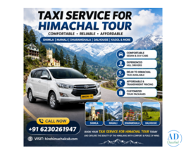 Affordable Taxi Service for Himachal Tour | Book Now
