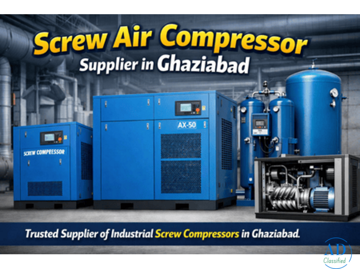 Screw Air Compressor Supplier in Ghaziabad