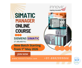 Siemens SIMATIC Manager  Onlne Training Starts on 1st may
