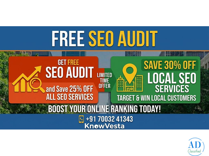 Get Free SEO Audit + 30% Off – Start Today Now