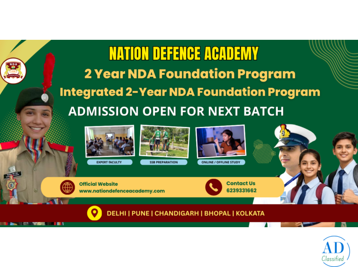 2 Year Nda Foundation Program In Pune