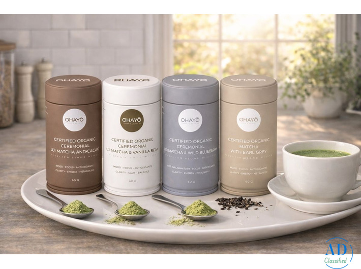 OHAYŌ Modern Matcha | Organic Ceremonial Matcha | Japanese Matcha