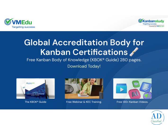 Free Kanban Webinar & Virtual Instructor-Led Training for KEC™ Certification